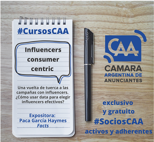 #CursosCAAinfluencers