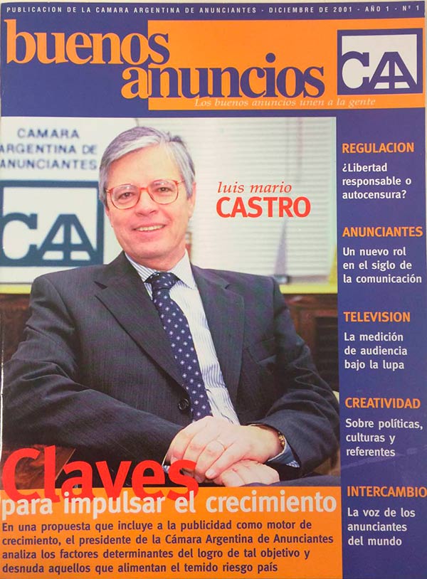 Revista Buenos Anuncios nº 1 | 2001