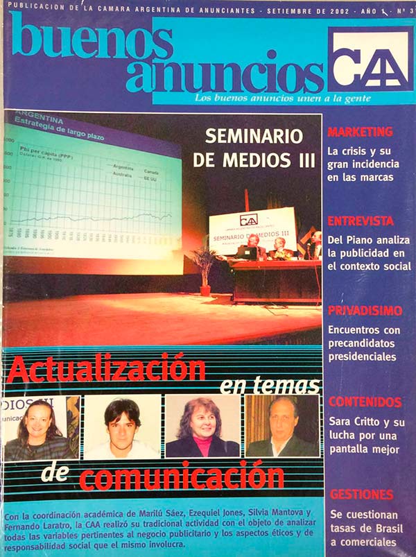 Revista Buenos Anuncios nº 3 | 2002