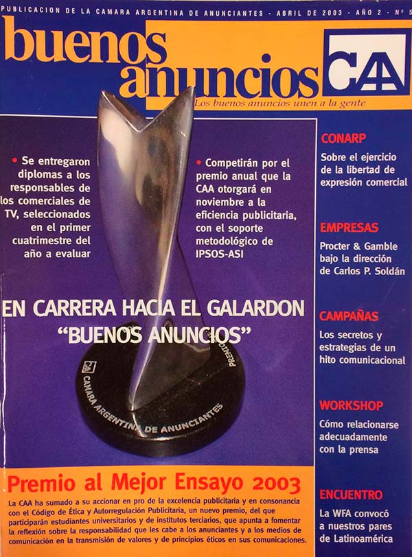 Revista Buenos Anuncios nº 5 | 2003