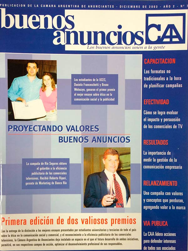 Revista Buenos Anuncios nº 7 | 2003