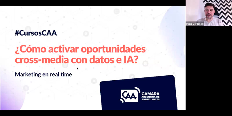 #CursosCAA: Datos + IA = Marketing Real Time