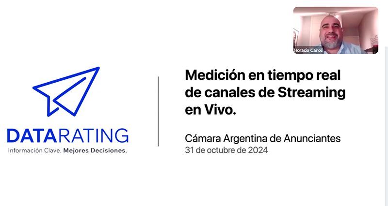 #CursosCAA: Medición en tiempo real de canales de streaming en vivo